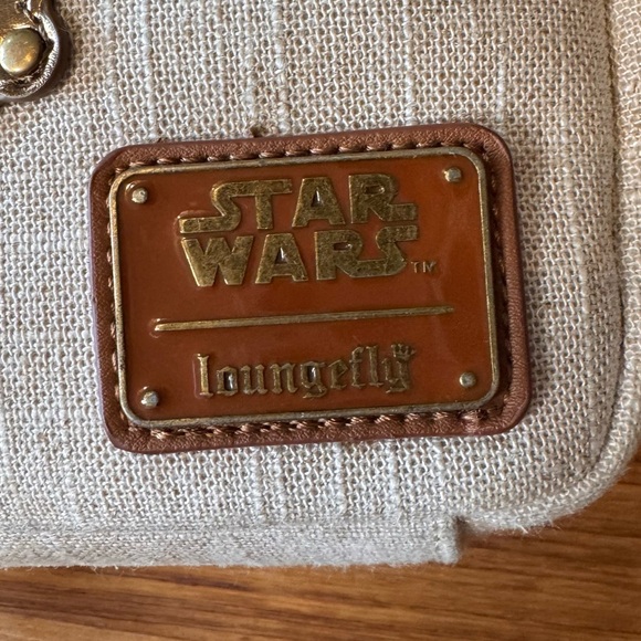 Star Wars Loungefly Backpack Bag Baby Yoda Grogu Mandalorian Moveable Ears - Picture 3 of 13